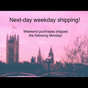 Next-day weekday shipping!